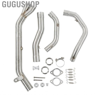 Gugushop Exhaust Front Mid Link   Middle Tube Heat Resistant High Strength 1mm/0.04in Thickness for Motorcycle