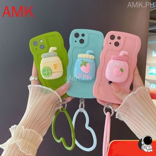 Amk เคสโทรศัพท์มือถือแบบใส ลายเลม่อน พีช ชานม 3D สําหรับ Infinix hot Note 30 10 pro Smart 7 6 5 plus 30i 20s 20i 20 12i 12 g96 11s nfc 10s 10i play 5g CRSDBL