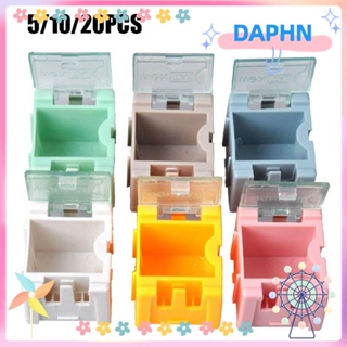 Daphs กล่องเก็บของอิเล็กทรอนิกส์ SMD ขนาดเล็ก 8 สี 5 10 20 ชิ้น