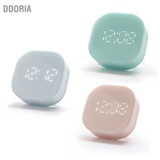 DDORIA Magnetic Timer Clock Square เวลาที่ถูกต้อง Strong Digital Kitchen สำหรับโฮมออฟฟิศ