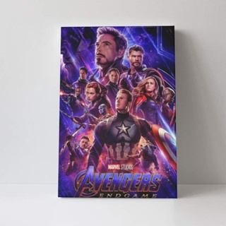 ภาพจิตรกรรมบนผ้าใบ ลาย Avengers Endgame ขนาด 40x60 ซม. สําหรับตกแต่งผนังบ้าน