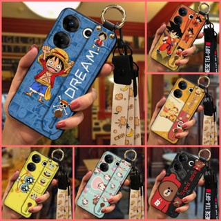 Fashion Design ring Phone Case For Tecno Camon20 Pro 5G/CK8n Cartoon Dirt-resistant Back Cover protective Cute Phone Holder