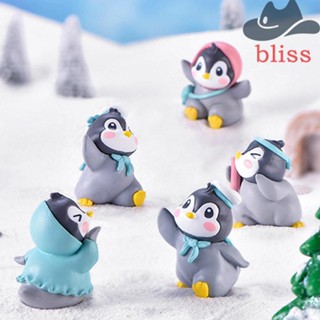 Bliss ฟิกเกอร์สัตว์ เพนกวินน้อย สนุก งานฝีมือ เครื่องประดับ