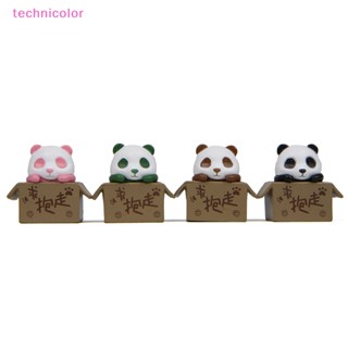 [technicolor] ตุ๊กตาแพนด้าน่ารัก ขนาดเล็ก สําหรับตกแต่งบ้าน สวน