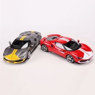 โมเดลรถยนต์จําลอง Betty High 1: 18 Ferrari 296GTB Assetto Fiorano ของเล่นสําหรับเด็ก