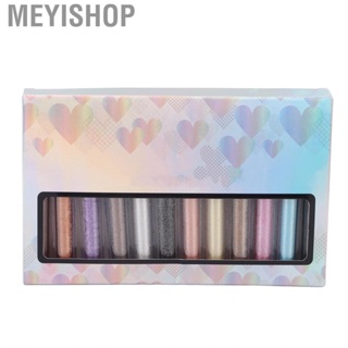 Meyishop  Eyeshadow  Pearl Glitter Lasting Long Time Eye Shadow Makeup Kits Skin Friendly High Pigmented for Women Wedding