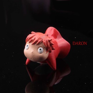 Daron จี้ฟิกเกอร์อนิเมะ Ponyo On The Cliff Hayao Miyazaki เครื่องประดับ สําหรับตกแต่งภายในรถยนต์