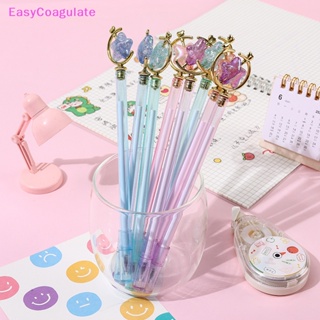 Eas Kawaii ปากกาเจล 0.5 มม. ลายดาวน่ารัก สีดํา เครื่องเขียน สําหรับนักเรียน สํานักงาน โรงเรียน