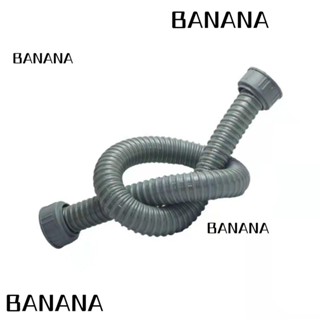 Banana1 ชุดท่อระบายน้ําอ่างล้างจาน แบบสกรูคู่ ยืดหยุ่น 1 เมตร สําหรับอ่างล้างจาน