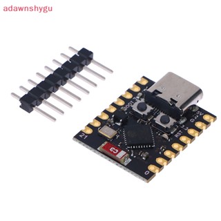 Adagu บอร์ดไมโครคอนโทรลเลอร์ บลูทูธ ไร้สาย Type-C ESP32-C3 16Pin Mini WiFi BT Module RISC-V 32-Bit ESP32 C3