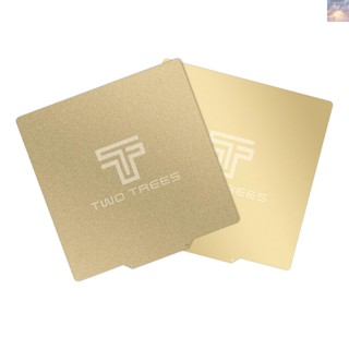 พร้อมส่ง TWO TREES ผ้าปูที่นอน PEI พร้อมสติกเกอร์แม่เหล็ก ยืดหยุ่น ถอดออกได้ 220*220 มม. สําหรับ Creality Ender 5 Pro CR 2