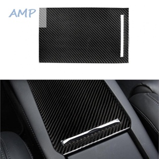 ⚡NEW 8⚡Durable Carbon Fiber Panel Cover Trim for Tesla Model X 2014 2019 Center Console