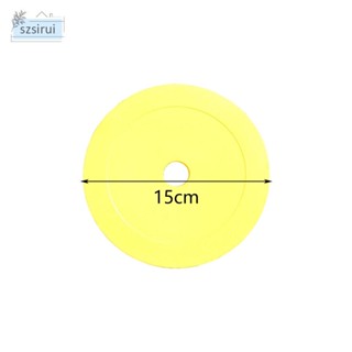 [szsirui] แผ่นกรวยกลมแบน กันลื่น ทนทาน สําหรับฝึกซ้อม 10 ชิ้น