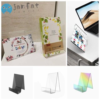 Janfat ขาตั้งหนังสืออะคริลิค 4 นิ้ว x3 นิ้ว 4 นิ้ว x 6 นิ้ว DIY