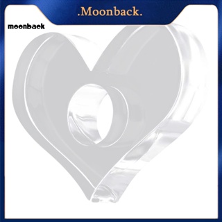 &lt;moonback&gt; ที่คั่นหนังสืออะคริลิค 4 ขนาด สําหรับอ่านหนังสือ