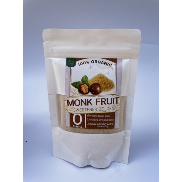 น้ำตาลหล่อฮังก้วยโกล์ด Monk Fruit sweetener น้ำตาลคีโต KETO ราคา ถูกที่สุด ดีลบีเคเค แกลเลอรีภาพที่ 2