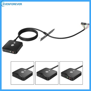 Ev กล่องสวิตช์อินเตอร์เน็ตคาเฟ่ เดสก์ท็อป Usb 2 0 Hub สวิตช์ต่อขยาย พร้อม Dual