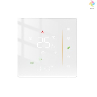 Tuya ZigBee เทอร์โมสตัทหม้อไอน้ําไฟฟ้า ควบคุมอุณหภูมิ อเนกประสงค์ สําหรับ Alexa และ Google Assistant