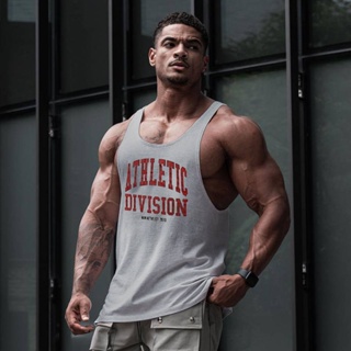 2023 Muscle Workout Summer Sweat Absorbing Vest Sleeveless Mens Loose Sports Large Size T-shirt Breathable Undershirt Outer Wear LKYV