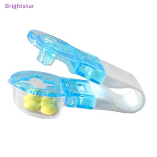 Brightstar กล่องเก็บยาวิตามิน น้ํามันปลา แบบพกพา ป้องกันมลพิษ