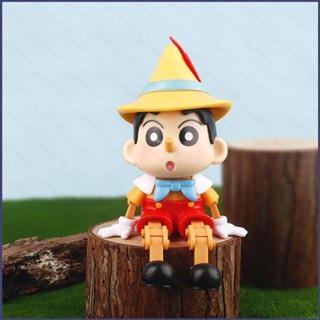 โมเดลฟิกเกอร์ Eula Crayon Shin-chan ของเล่นสําหรับเด็ก