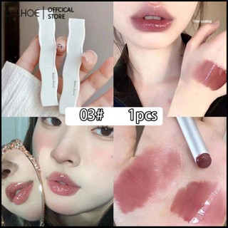 Kekemood White Feather Mirror ลิปสติก Moisturizing Moisturizing White Don&amp;#39;t Fade Glass Doodle Lips lip tint lip gloss -eelhoe