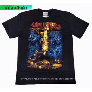 ♙﹉๑เสื้อยืดSepultura t - shirts