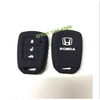 เคสรีโมตกุญแจรถยนต์ ซิลิโคนกุญแจรถยนต์Honda City’14แบบไข