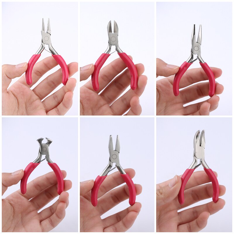ชุดคีมโซ่ยาว สเตนเลส ทรงกลม สําหรับทําเครื่องประดับ DIY