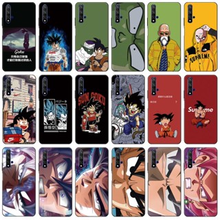 เคสโทรศัพท์มือถือ ลายการ์ตูนอนิเมะ Dragon Ball Son Goku DIY สําหรับ Huawei Nova 2i 2lite 3 3i 3e 4 4e 5t 7i 7se