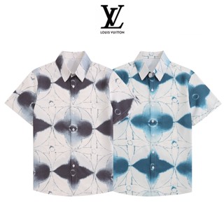 L&amp;v&amp; ใหม่ เสื้อเชิ้ตลําลอง แขนสั้น ทรงหลวม แฟชั่นฤดูร้อน