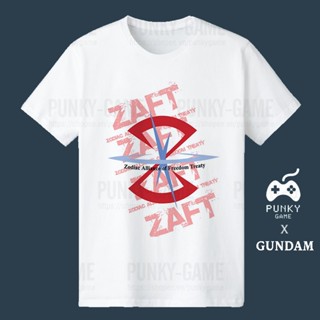 Short-sleeved Gundam ZAFT t shirt_01