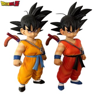 โมเดลฟิกเกอร์ Pvc รูปปั้นอนิเมะ Dragon Ball Z Son Goku Kawaii Gk น่ารัก ขนาด 20 ซม. สําหรับตกแต่งห้อง