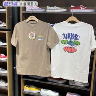 เสื้อยืดแขนสั้น พิมพ์ลาย VV Artists Alliance สีขาว