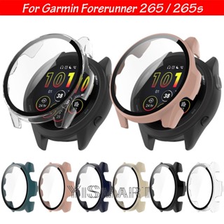 เคสป้องกันหน้าจอ PC สําหรับ Garmin Forerunner 265 Smart Watch Garmin Forerunner 265S