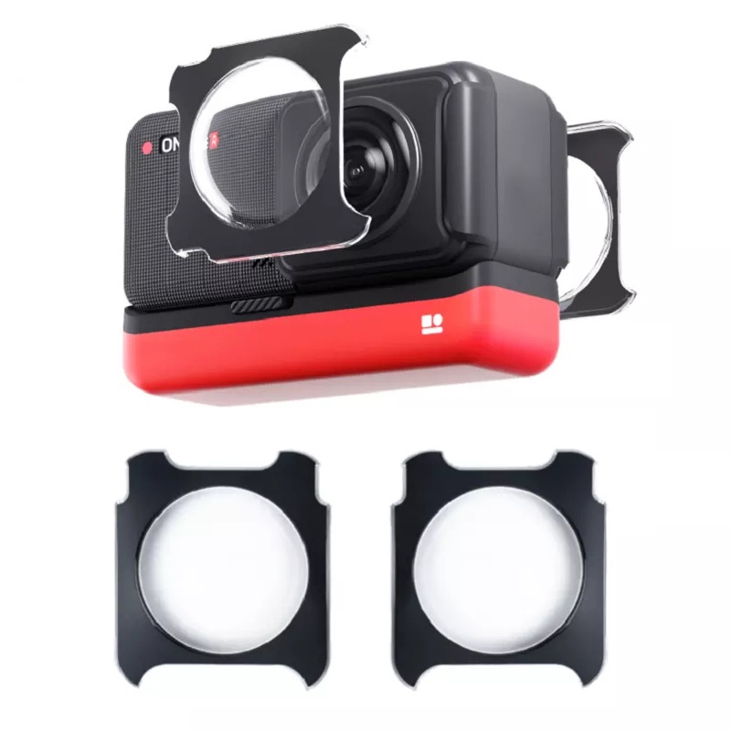 เลนส์ Guards สําหรับ Insta360 ONE RS/R เลนส์เหนียวสําหรับ Dual-เลนส์ 360 Mod Insta 360 ONE R/RS Prot