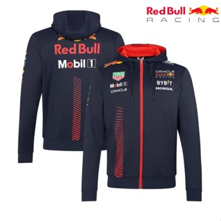 ใหม่ล่าสุด F1 เสื้อฮู้ดดี้ แขนยาว มีซิป ลายกระทิงแดง 2023 แฟชั่นฤดูใบไม้ผลิ สําหรับผู้ชาย และผู้หญิง 2023