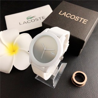 Lacoste นาฬิกาข้อมือควอตซ์ลําลอง ไล่โทนสี หลากสี สไตล์สปอร์ต แฟชั่นสําหรับผู้ชาย และผู้หญิง