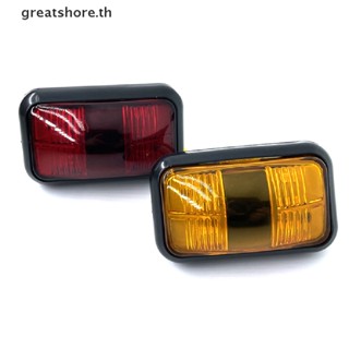 Greatshore ไฟท้าย Led 6 ดวง 12-24V กันน้ํา สําหรับรถพ่วง รถบรรทุก เรือ