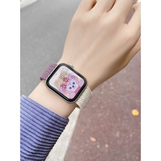 สายนาฬิกาข้อมือไนล่อนถัก ยืดหยุ่น ปรับได้ สําหรับ Redmi Watch 3 Redmi Watch3