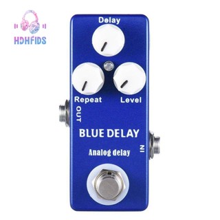 Mosky Deep Blue Delay แป้นเหยียบเอฟเฟคกีตาร์ ขนาดเล็ก