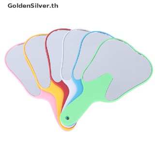 Goldensilver กระจกมองฟัน ทรงฟัน สีเงิน สําหรับตรวจสอบช่องปาก 1 ชิ้น