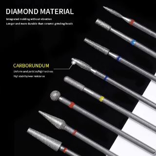 RENBG เจาะเล็บ Bits Cuticle ทําความสะอาดเล็บ Pedicure Remover เครื่องมือ TH