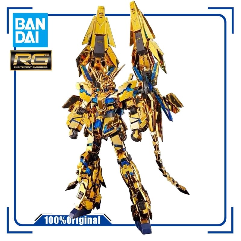 BANDAI PB RG 1/144 RX-0 UNICORN GUNDAM 03 PHENEX NARRATIVE Ver. Assembly Model Action Toy Figures Ch