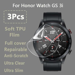 ฟิล์มไฮโดรเจล TPU นิ่ม แบบใส บางพิเศษ สําหรับ Honor Watch GS 3i