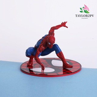 Taylor2pv โมเดลตุ๊กตาฟิกเกอร์ Spiderman Avengers Kawaii ของเล่นสะสม สําหรับเด็ก