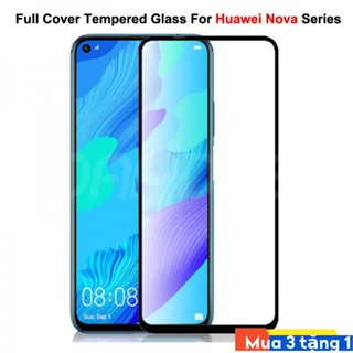 กระจกนิรภัย 21D สําหรับ Huawei Nova 4 5 6 7 8 3i 5i 7i 4e 5T 5Z se youth Pro 4G 5g TNI3