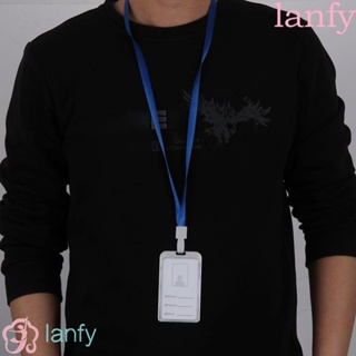 Lanfy ป้ายแท็กบัตรประจําตัว บัตรเครดิต อะลูมิเนียมอัลลอย โลหะ