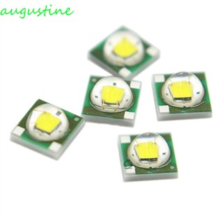 Augustine ชิปไฟสัญญาณ LED 3535 1W 3W พลังงานสูง สีขาว สีแดง สีเขียว สีฟ้า สําหรับไฟฉาย 10 ชิ้น