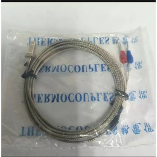 Thermocouple Type K สายเทอร์โมคับเปิลสายยาว 2ม.สายวัดอุณหภูมิ สินค้าในไทยพร้อมส่ง